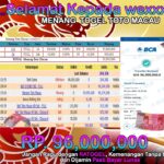 BUKTI JP TOTO MACAU TERPERCAYA DI INDONESIA TGL 09-06-2024