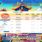 BUKTI JACKPOT SLOT MAHJONG WAYS 2  TERPERCAYA DI INDONESIA TGL 18-08-2024