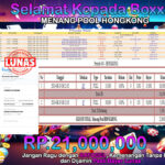 BUKTI JACKPOT TOGEL POOL HONGKONG TERPERCAYA DI INDONESIA TGL 30-08-2024